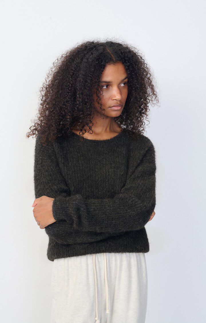 Sweater East gris cuello a la base American Vintage