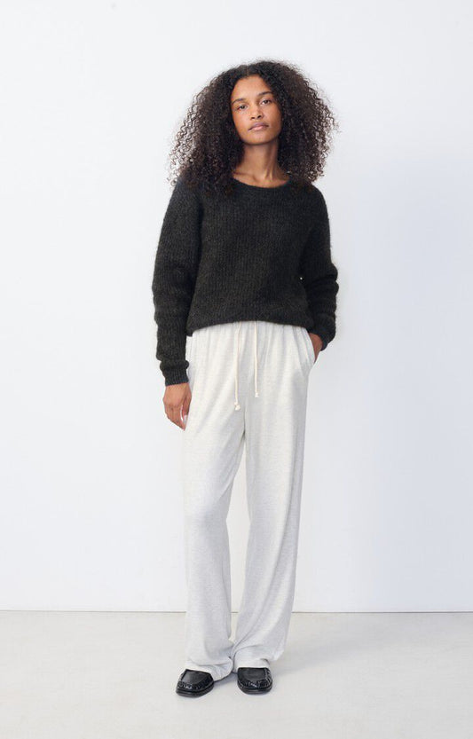 Sweater East gris cuello a la base American Vintage