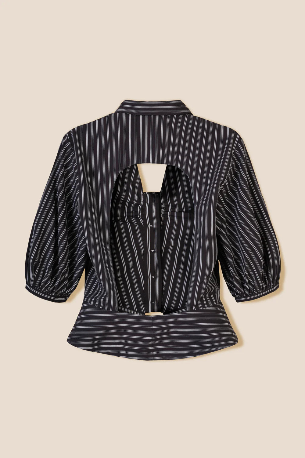 Camisa Coria a rayas con mangas balloon Tressé