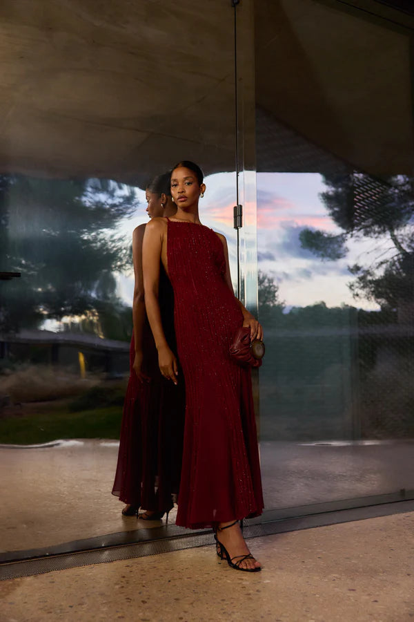 Vestido Leone Burdeos Lady Pipa