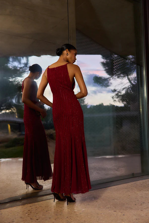 Vestido Leone Burdeos Lady Pipa