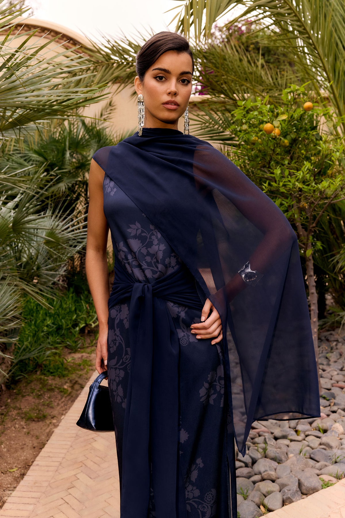 Vestido Brasilia azul Marino Lady Pipa