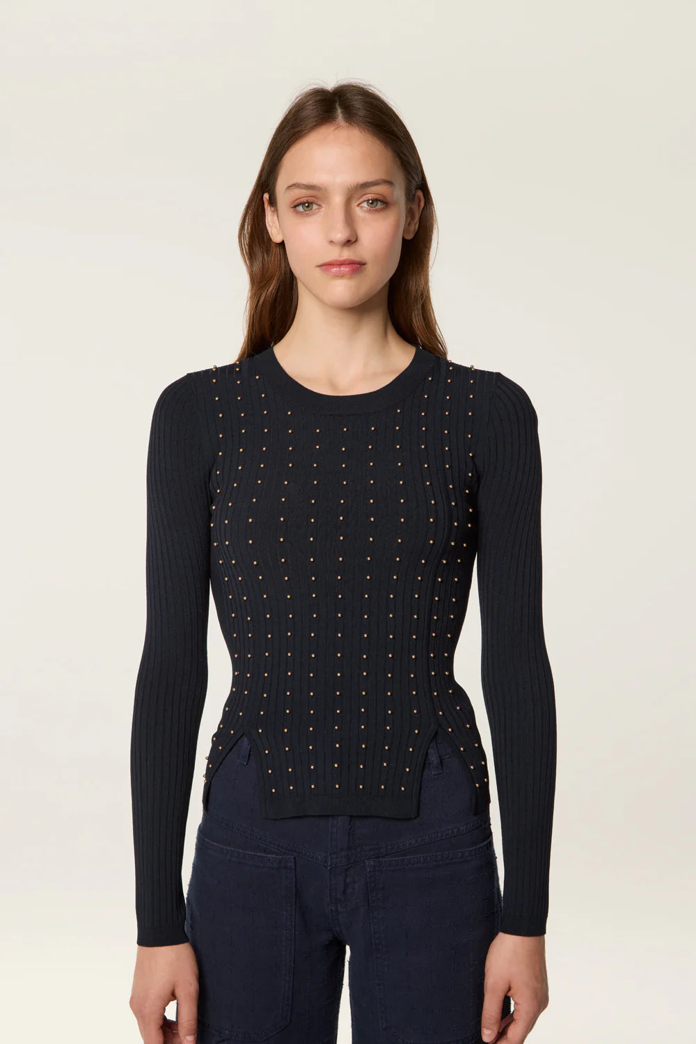 Sweater fino Mitili con bolitas Trresé