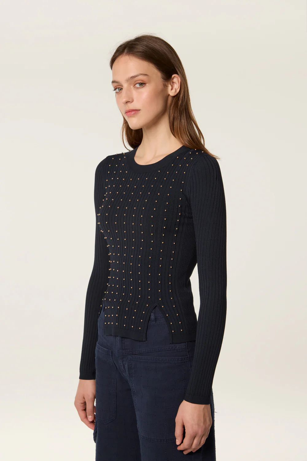 Sweater fino Mitili con bolitas Trresé