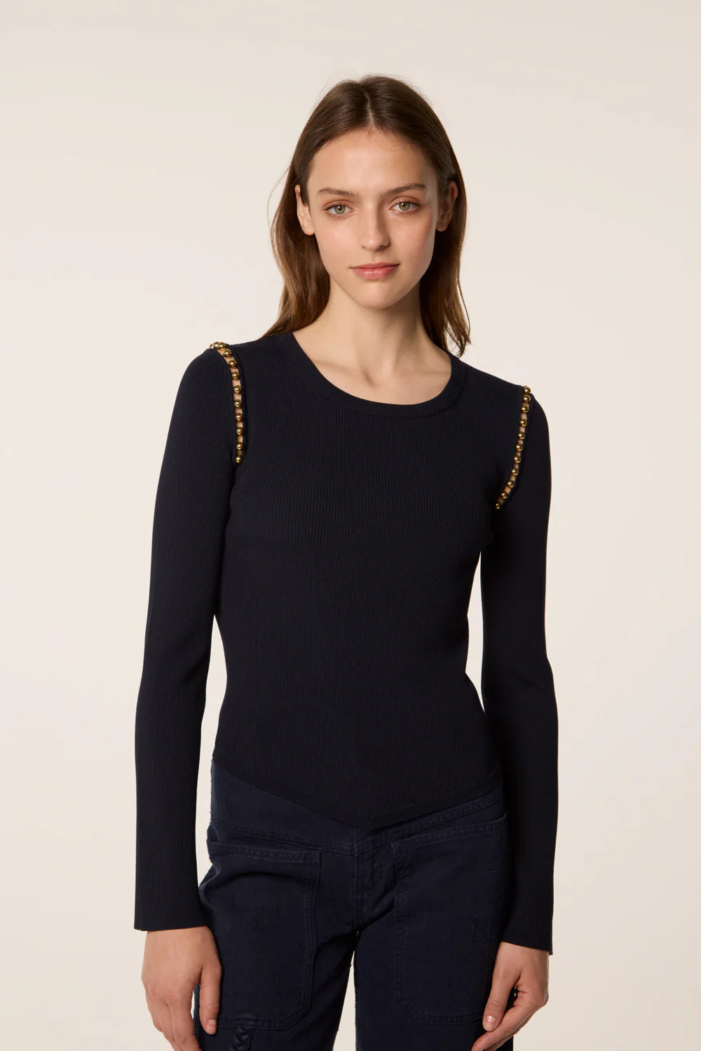 Sweater fino Milune con bolitas Trresé