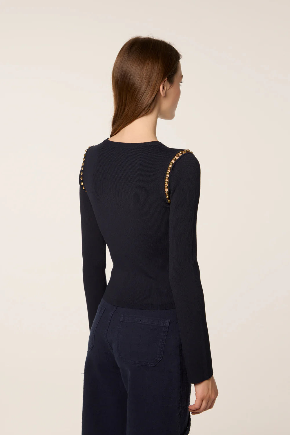 Sweater fino Milune con bolitas Trresé