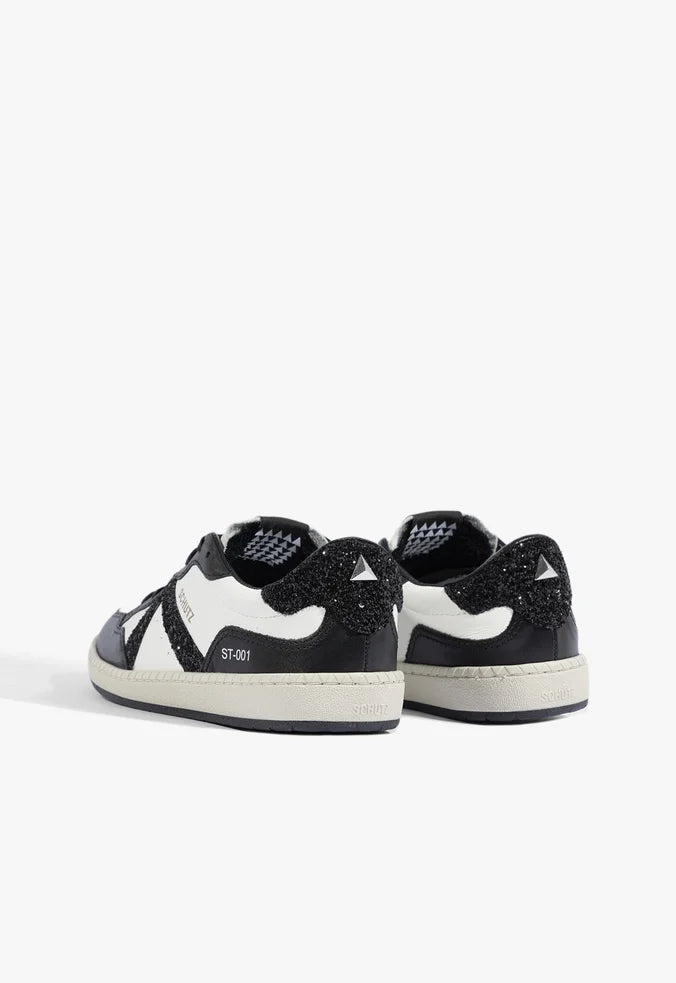 Sneaker Ben blanco y negro Schutz