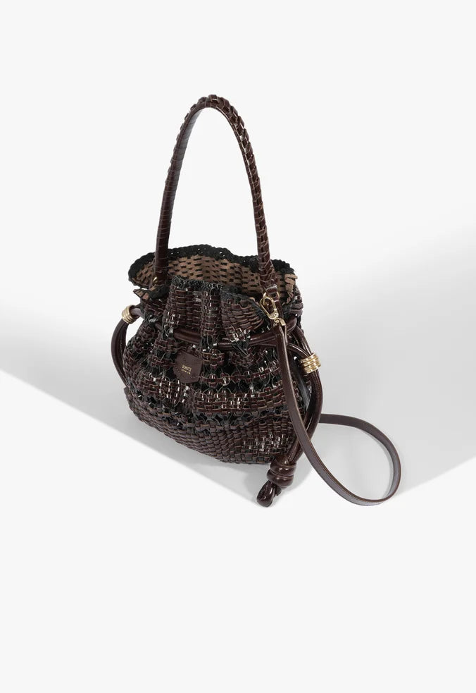 Cartera tipo Bucket negra Schutz