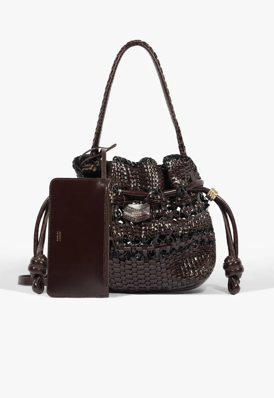 Cartera tipo Bucket negra Schutz
