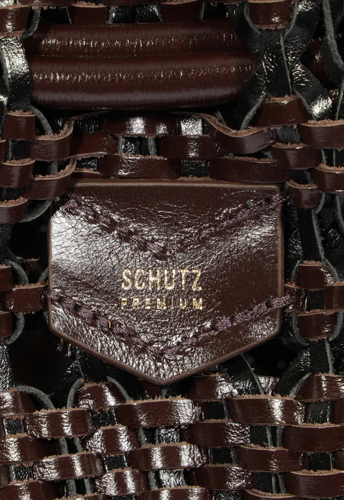Cartera tipo Bucket negra Schutz