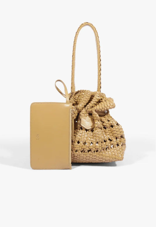 Cartera tipo Bucket beige Schutz