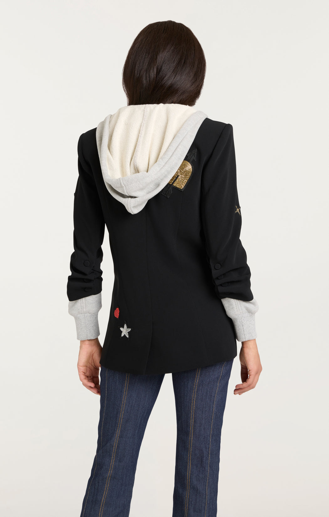 Blazer Klohe hooded Cinq a Sept