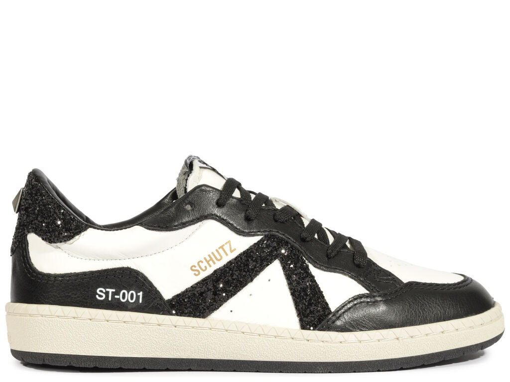 Sneaker Ben blanco y negro Schutz