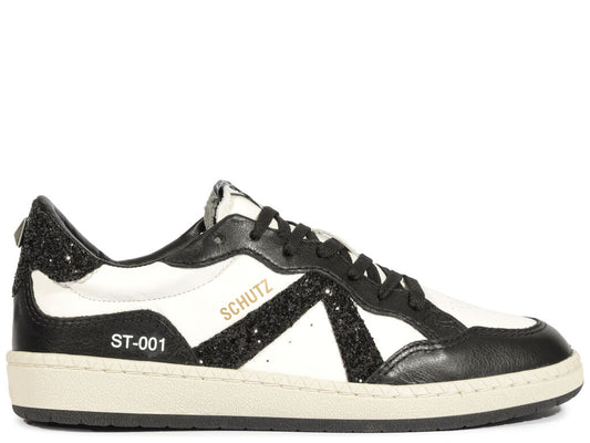 Sneaker Ben blanco y negro Schutz