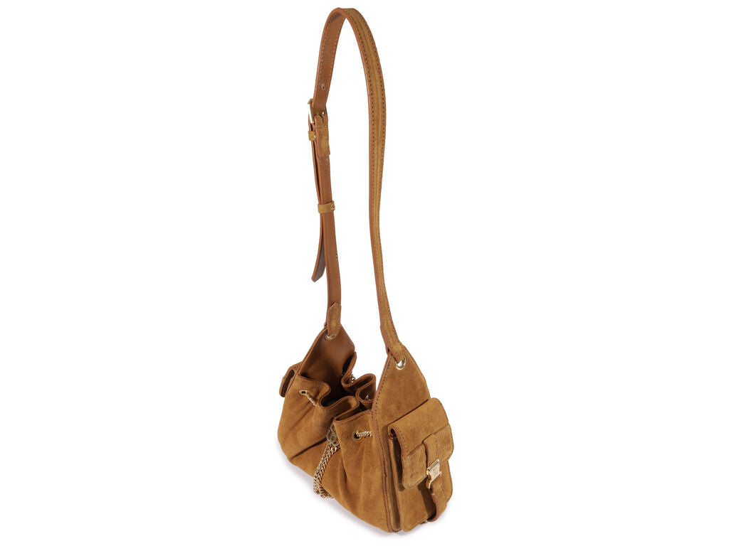 Cartera Bucket mini marron Schutz