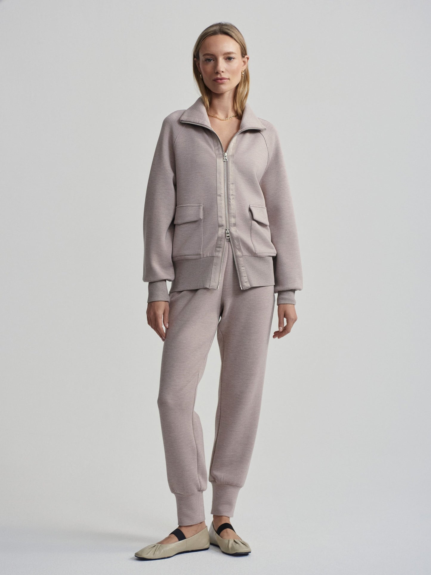 Campera Roxbury taupe Varley