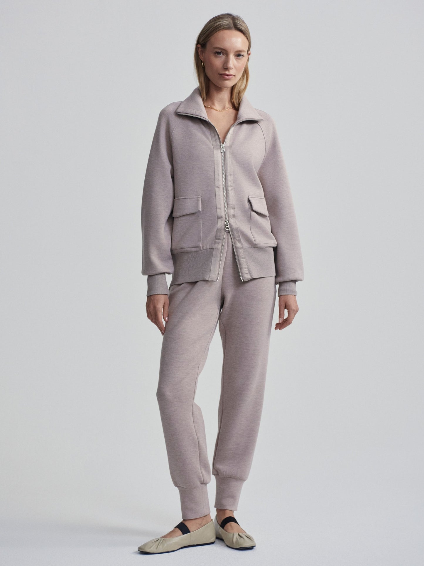 Campera Roxbury taupe Varley