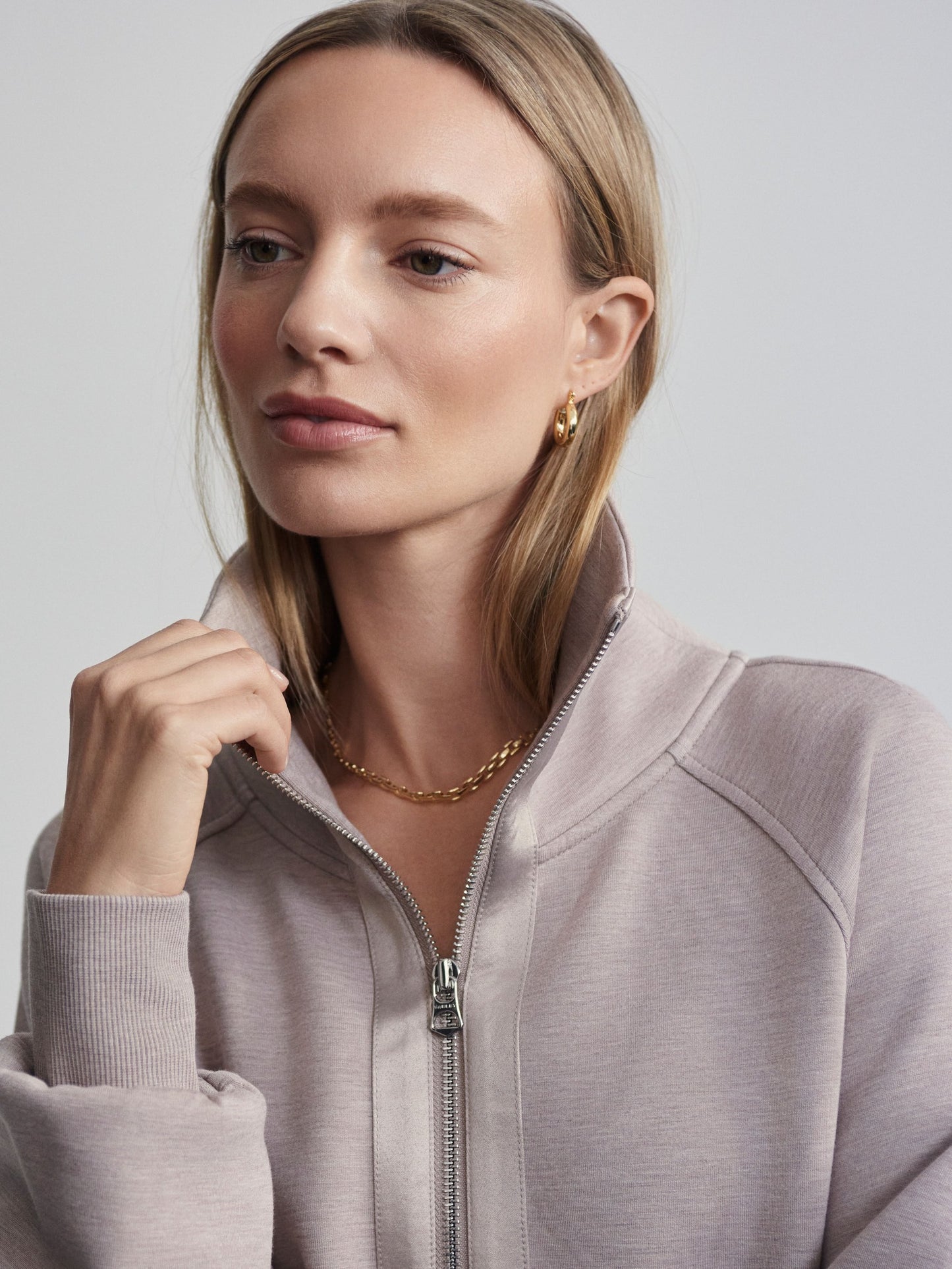 Campera Roxbury taupe Varley