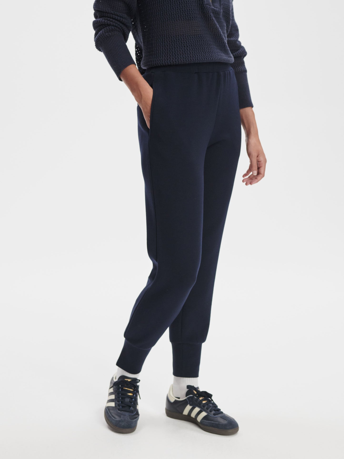 Pantalón slim cuff 25 navy Varley