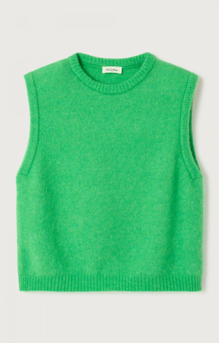 Chaleco Vitow verde American vintage