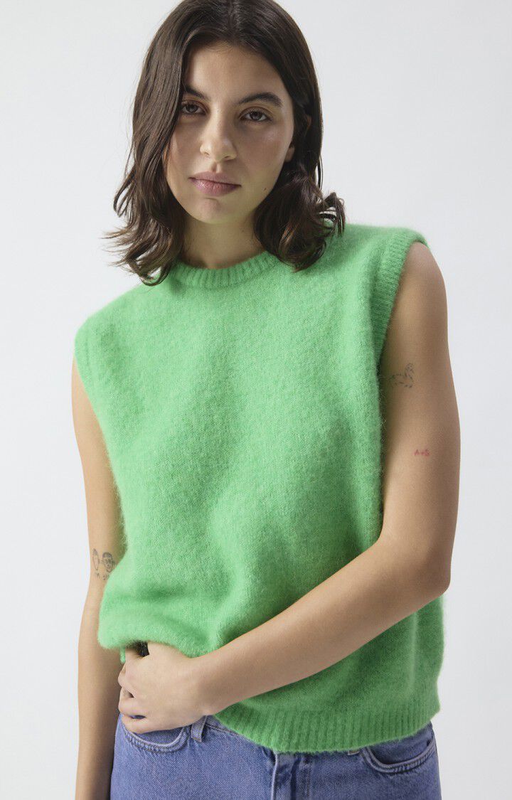 Chaleco Vitow verde American vintage