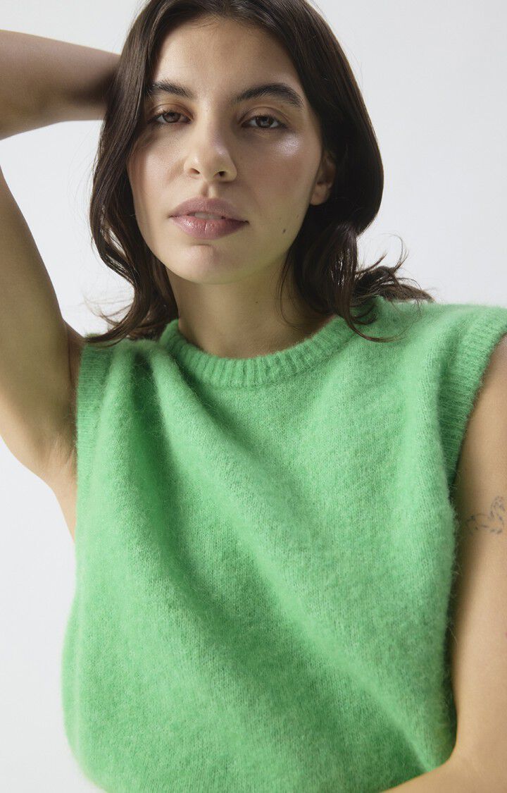 Chaleco Vitow verde American vintage