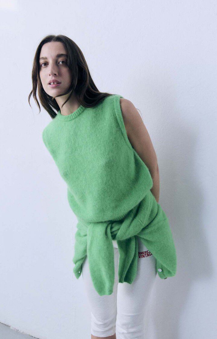 Chaleco Vitow verde American vintage
