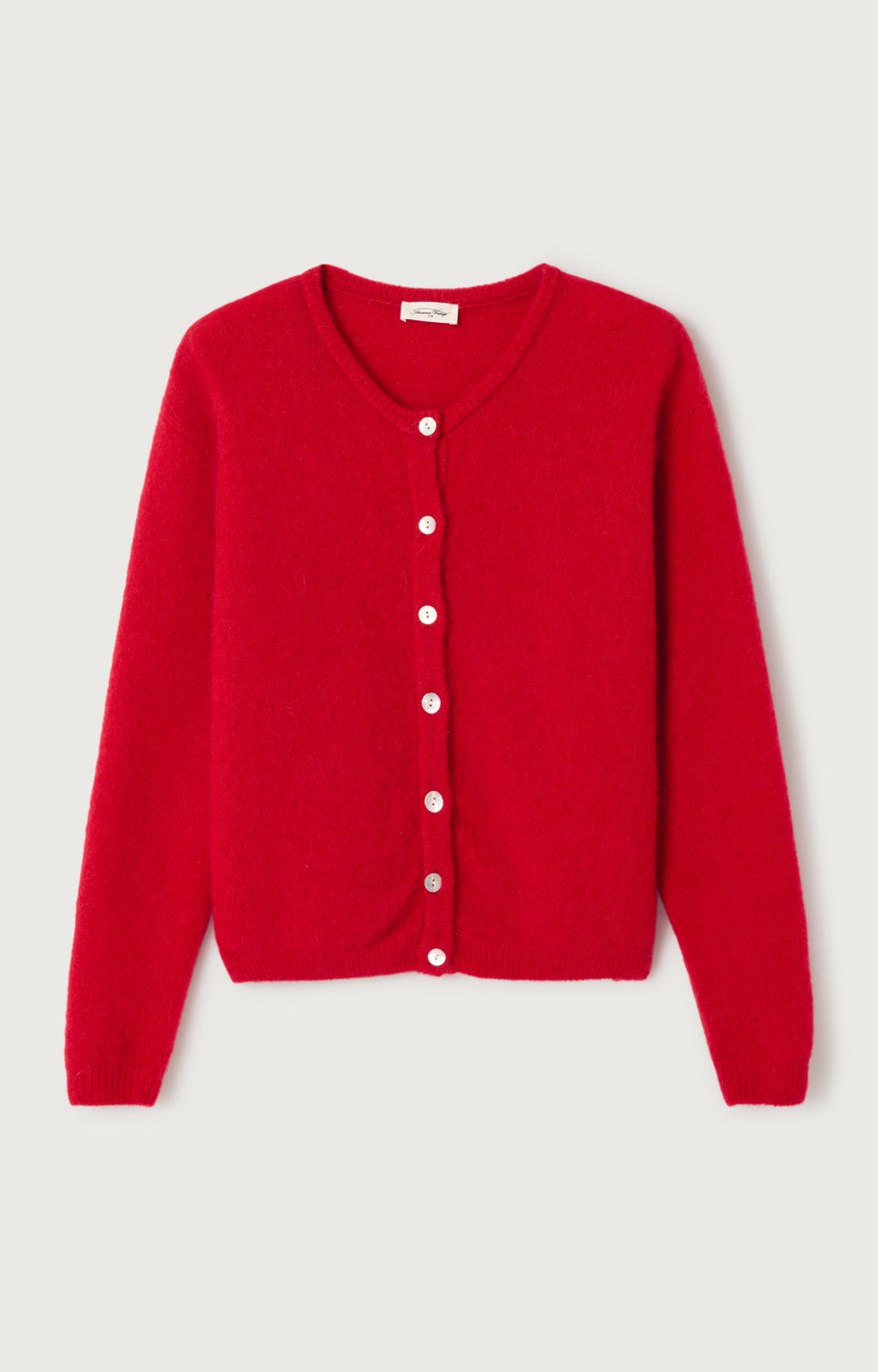 Cárdigan rojo Vitow American vintage