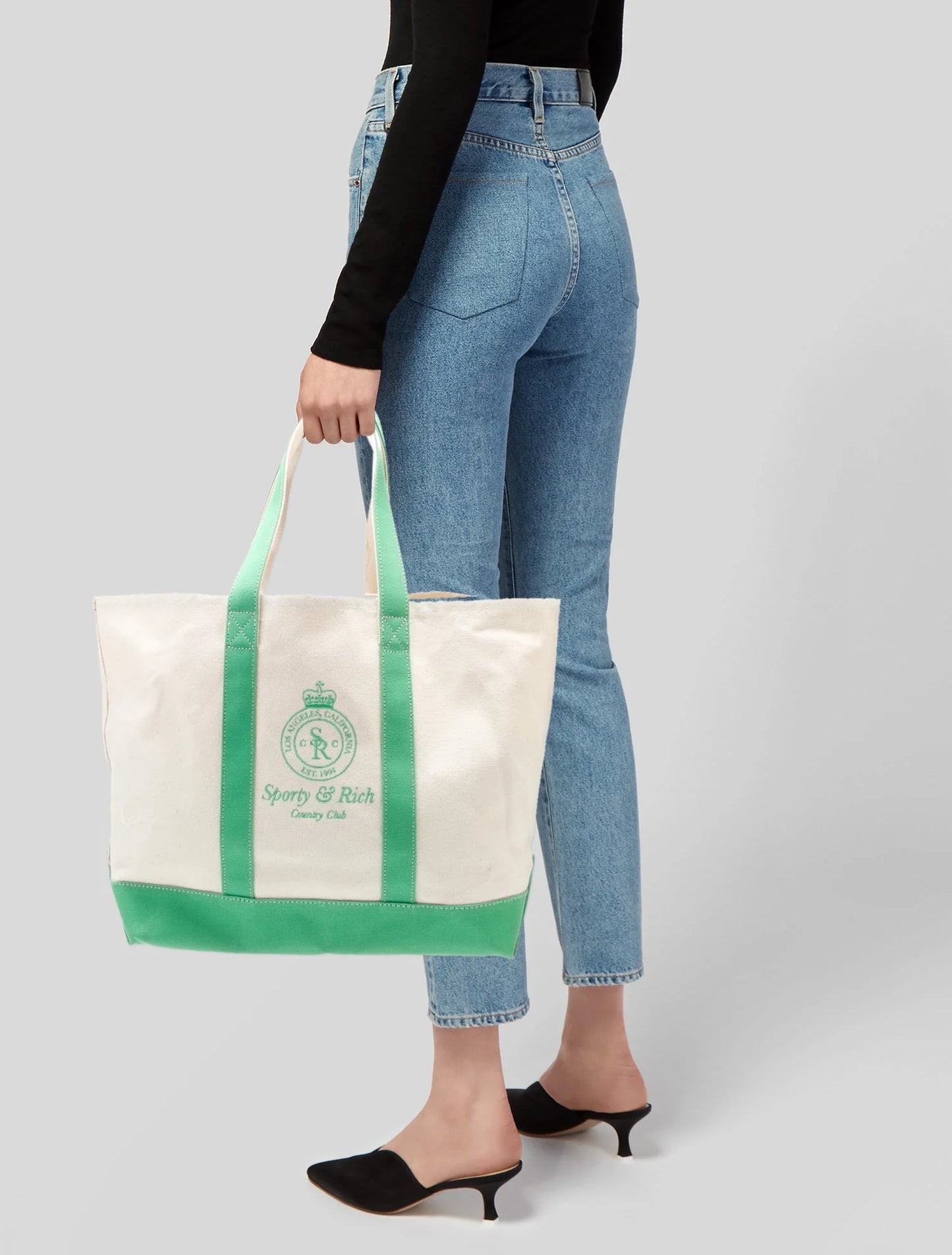 Crown logo Tote Bag Sporty & Rich