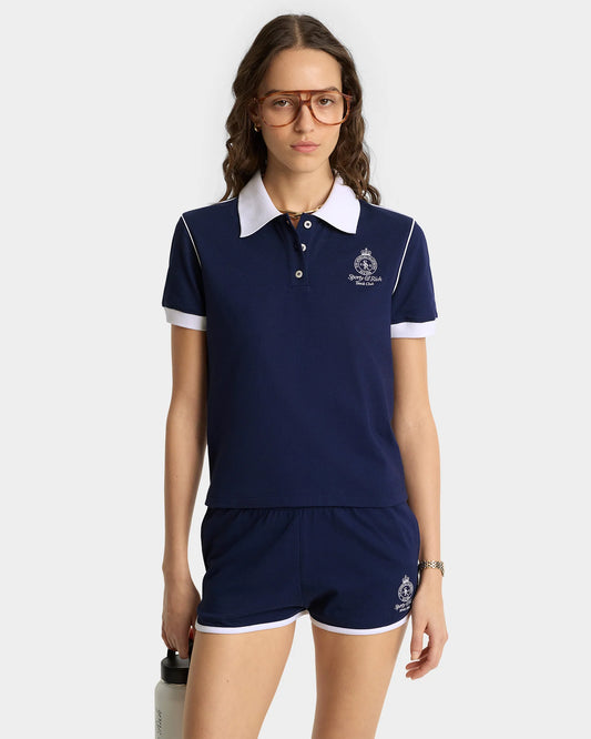 Remera polo Crown 70s Pique Polo Sporty & Rich