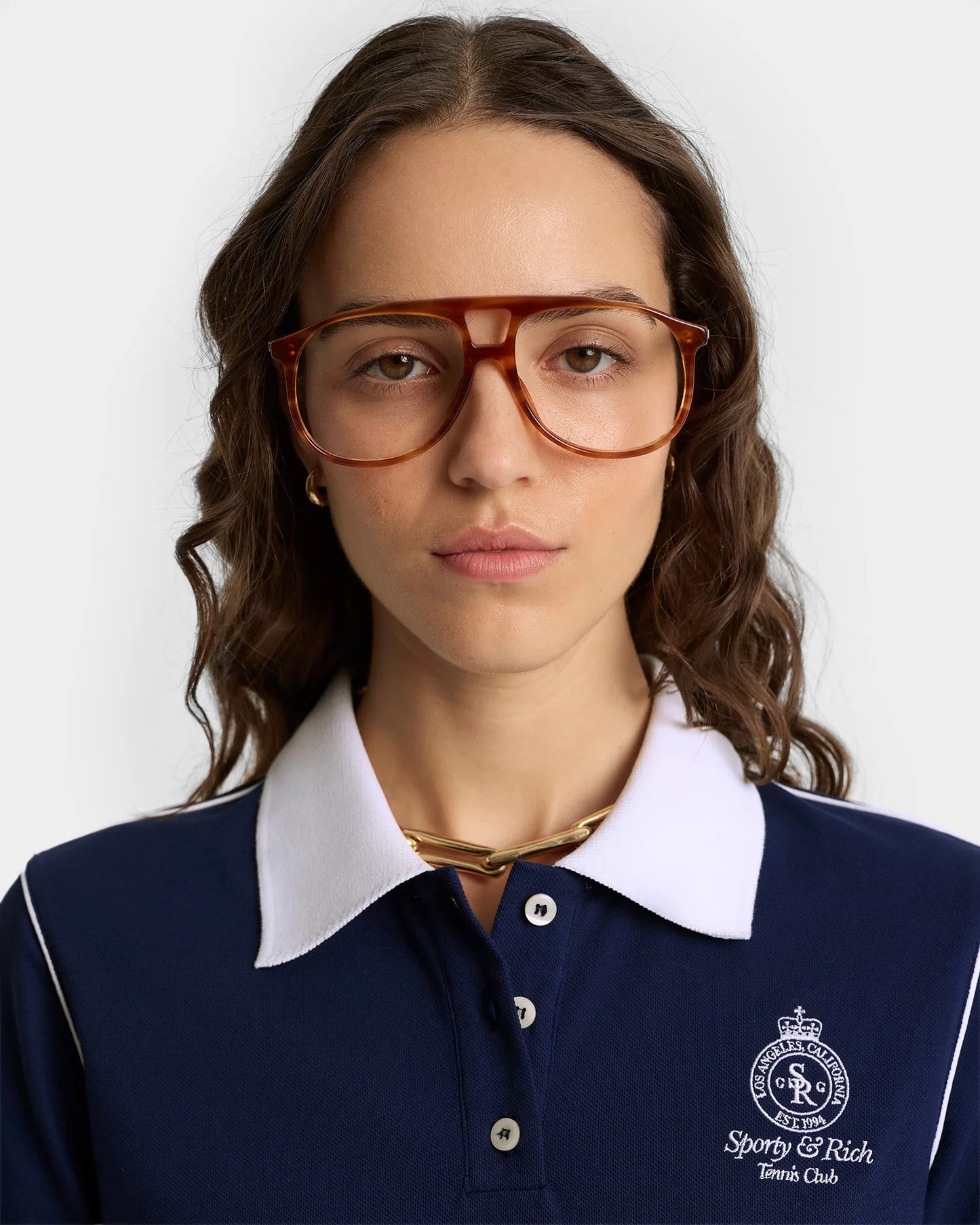Remera polo Crown 70s Pique Polo Sporty & Rich