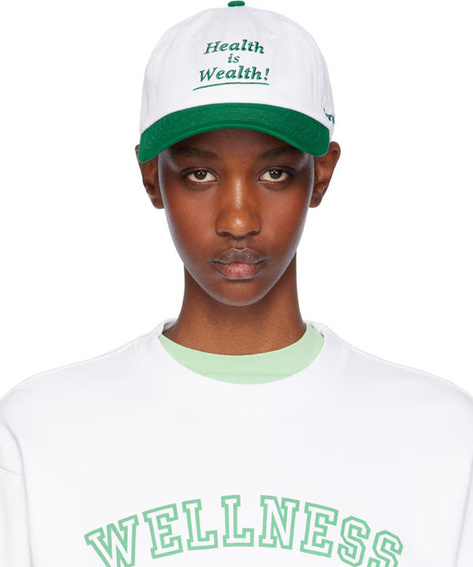 Gorro Health Is Wealth verde Sporty & Rich