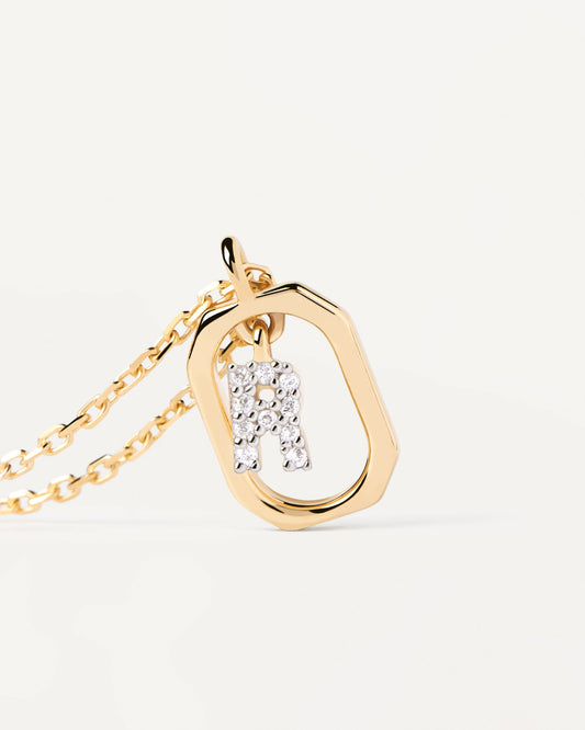 Collar Mini Letra R PDPAOLA