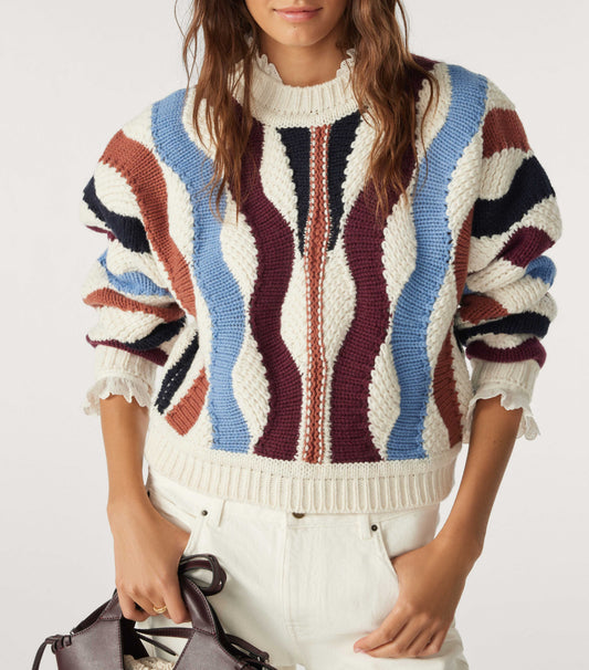 Sweater tejido Ba&sh A Rayas