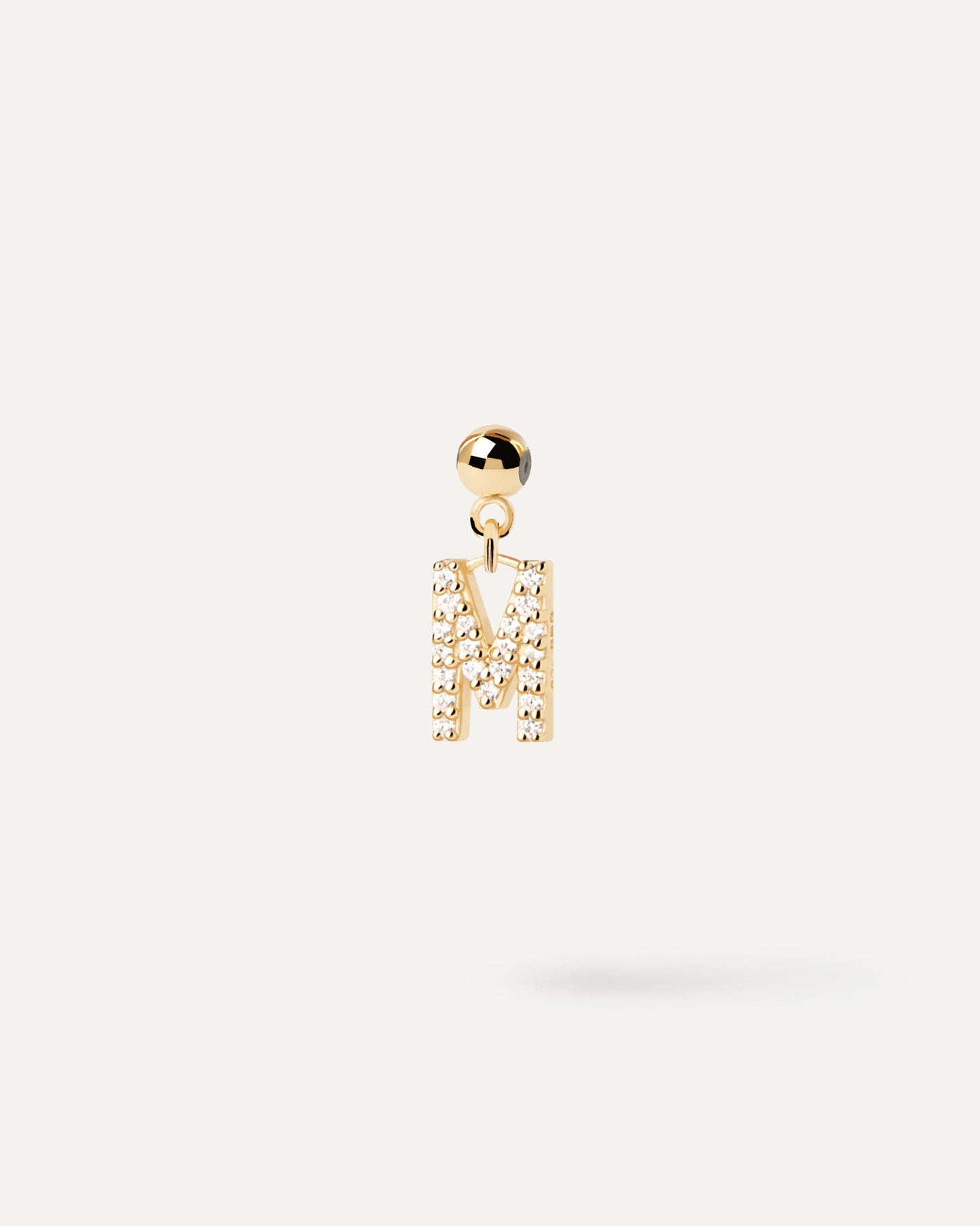 Letter M Charm PDPAOLA