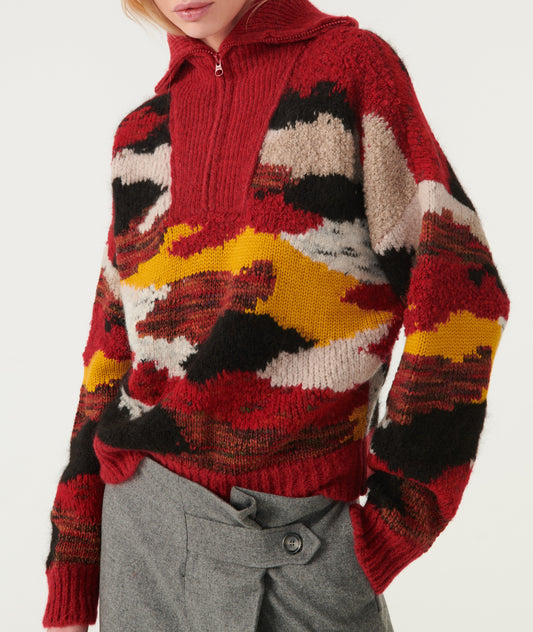 Sweater tejido Ba&sh Oversize