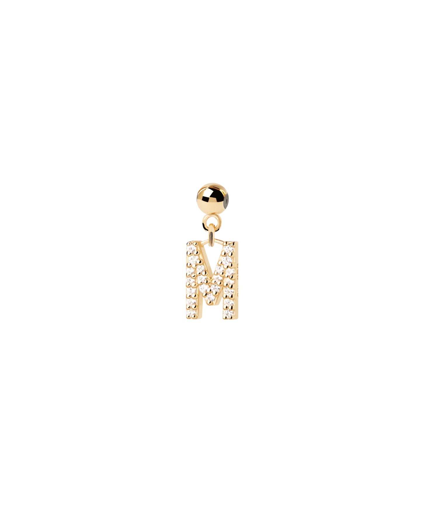 Letter M Charm PDPAOLA
