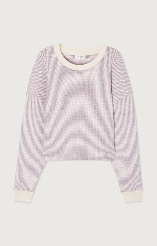 Sweater lila tejido American Vintage